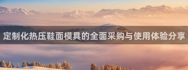 易倍申在中国成功上市：定制化热压鞋面模具的全面采购与使用