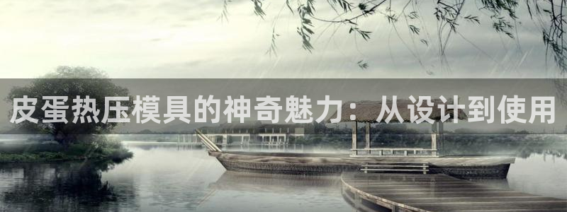 易倍思怎么样:皮蛋热压模具的神奇魅力:从设计到使用