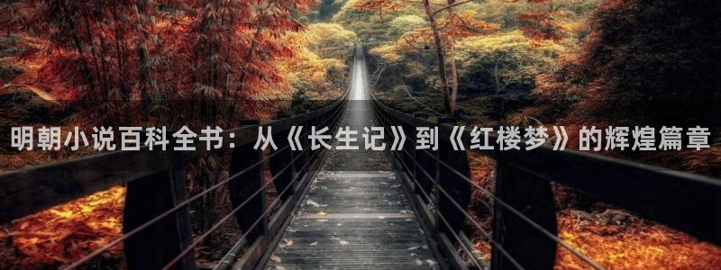 牛眼看书网：明朝小说百科全书：从《长生记》到《红楼梦》的辉煌篇章